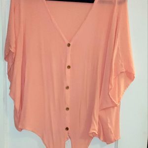 Peach colored top